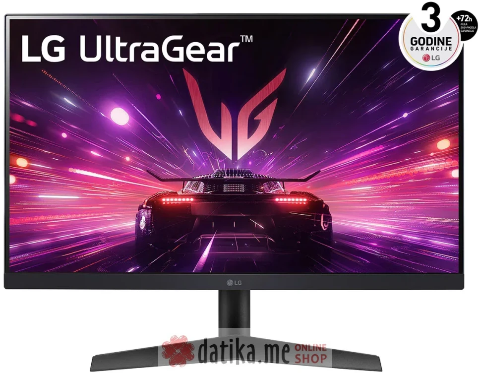 LG UltraGear 24GS60F-B 24'' Full HD IPS 180 Hz Gaming Monitor   в Черногории
