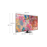 Samsung Q80B (2022) QLED TV 65" ​Ultra HD, Direct full array, 4K Quantum Procesor, Dolby Atmos, QE65Q80BATXXH 
