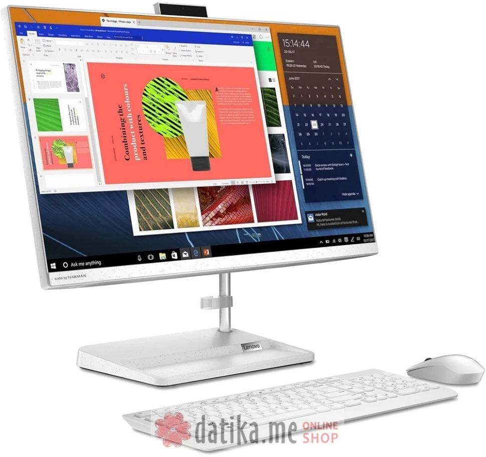 Lenovo IdeaCentre AIO 3 24ALC6 Ryzen 5 7430U/512GB/16GB/AMD Radeon/NoOS/23.8" FHD/White