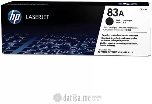 HP CF283A 83A LaserJet Toner, Black  in Podgorica Montenegro