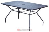 Green bay Melfi Baštenski sto metalni 150×90×74 cm