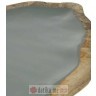 INART TANJIR ZA POSLUZIVANJE WOODEN ENAMEL NAURAL/GREEN 46Χ25Χ2cm