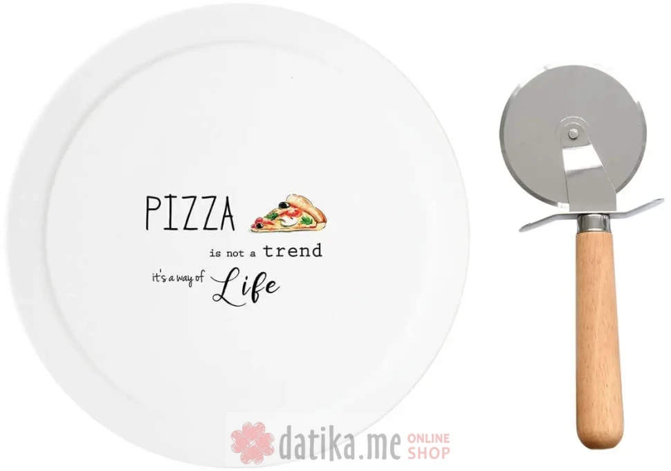 EASY LIFE TANJIR ZA PICU 36cm SA SJEKACEM ZA PICU KITCHEN ELEMENTS