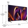 HISENSE 75U8NQ ULED Mini-LED 75" 4K UltraHD Smart TV  в Черногории