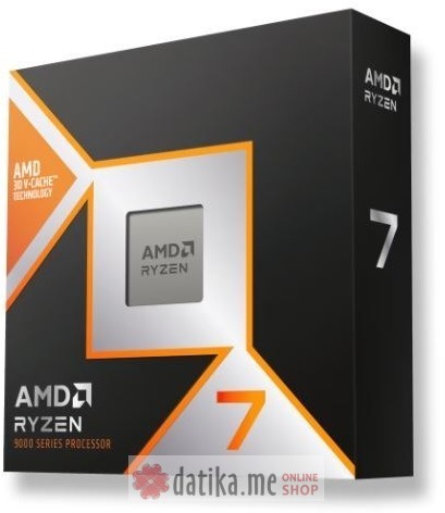 AMD Ryzen 7 9800X3D (L3 cache 96, 4.7GHz Up to 5.2GHz) Box