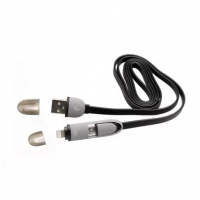 Sbox kabl USB-micro USB + IPH.5 M/M 15M Crna