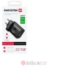 Swissten Travel charger 1xUSB-A, 1xUSB-C and Apple watch