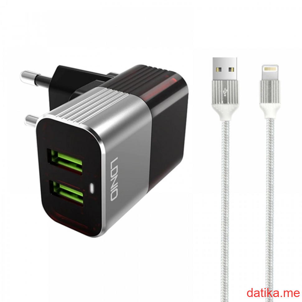 LDNIO A2206 2.4A IOS Kucni punjac