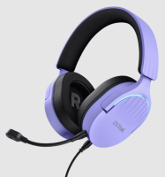 TRUST GXT 490 FAYZO Gaming headset, Purple