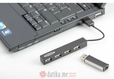 Ednet Hub 4-Port , Plug & Play Transfer speed 480Mbps