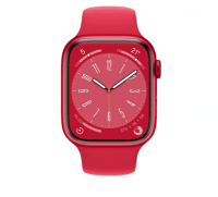 Apple Watch Series 8 GPS 41mm Red Aluminium Case with Sport Band - Red