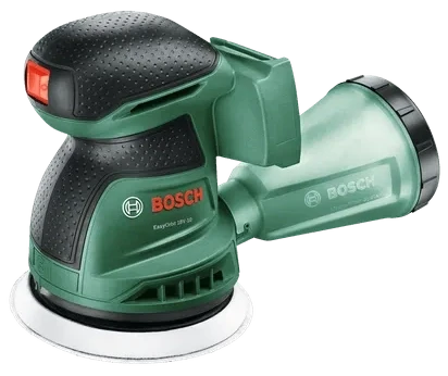 BOSCH Brusilica ekscentrična akum. 125mm 18V EasyOrbit 18V-10 Solo Bez akumulatora | bez punjača​ (06033E4000) в Черногории