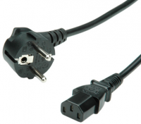 Rotronic Kabl za napajanje PC-ja sa ravnim IEC i Schuko utikacem, 1.8m
