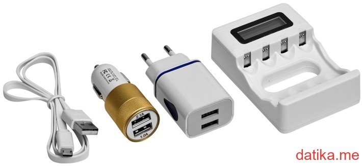 Maurer Univerzalni punjac baterija sa adapterom za automobile