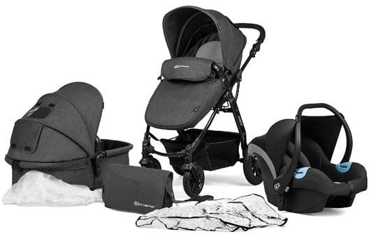 KINDERKRAFT MOOV KOLICA ZA BEBE 3U1 BLACK KINDERKRAFT MOOV KOLICA ZA BEBE 3U1 BLACK