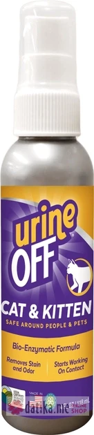 TropiClean URINE OF CAT & KITTEN 118 ML.-SPREJ ZA UKLANJANJE MIRISA MACJEG URINA