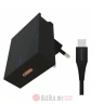 Swissten Travel charger for Samsung 25W, data cable USB-C/USB-C 1.2 M black в Черногории