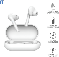 TRUST Nika Touch Bluetooth Wireless Earphones White