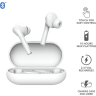 TRUST Nika Touch Bluetooth Wireless Earphones White