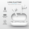 TRUST Nika Touch Bluetooth Wireless Earphones White