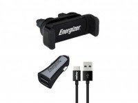 Energizer Max Universal Car Kit 2USB+USB-C Cable
