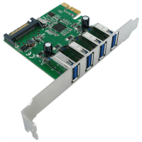  Value PCI-Express Adapter, 4x USB 3.2 Gen 1, 5 Gbit/s 