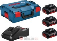 BOSCH Starter-Set baterija 3xGBA 18V 5.0 Ah+punjac GAL18V-40