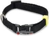 Beeztees OGRLICA ZA PSE UNI BLACK-26-40cmx15mm