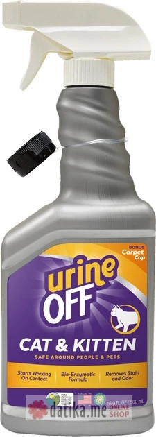 TropiClean URINE OFF CAT & KITTEN 500ML.-ZA UKLANJANJE MIRISA MACJEG URINA