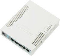 MikroTik 2.4Ghz AP, 5xGigabit Ethernet, USB, 600MHz CPU, 128MB RAM (RB951G-2HnD)
