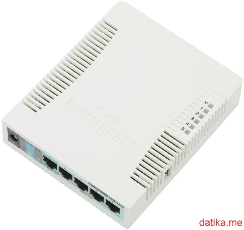 MikroTik RB951G-2HnD 2.4Ghz AP, 5xGigabit Ethernet, USB, 600MHz CPU, 128MB RAM in Podgorica Montenegro