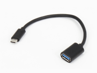 E-Green Adapter USB 3.0 (F) - USB 3.1 Tip C (M) - OTG 0.15m crni 