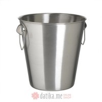 INART KIBLA ZA SAMPANJAC METAL SREBRNA 21Χ24 cm