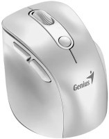 GENIUS Ergo 9000S Pro Pearl White USB Bežični Pine Wood miš