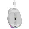 GENIUS Ergo 9000S Pro Pearl White USB Bežični Pine Wood miš