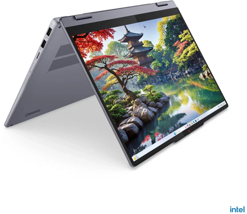 Lenovo IdeaPad 5 2-in-1 14IAL10 Intel Core Ultra 5 225H/16GB/512GB SSD/Intel Arc 130T/14" WUXGA Touch, 83KR001VYA   в Черногории