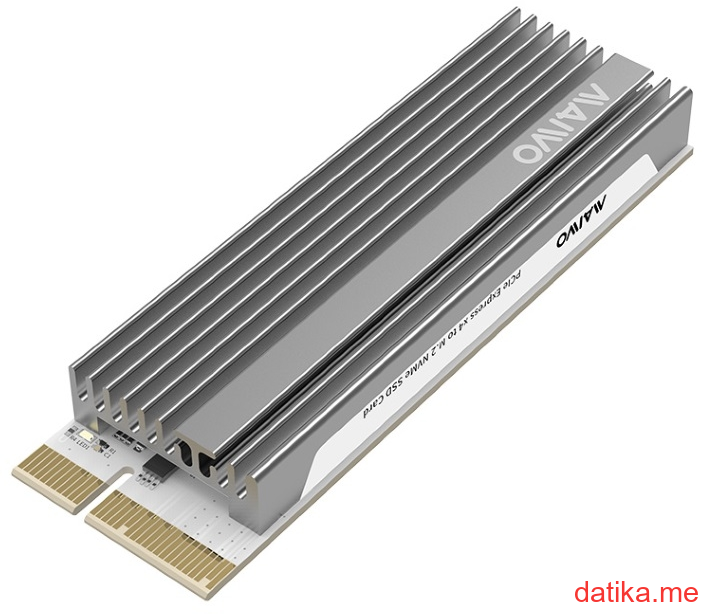 Maiwo KT060 SSD Aliminium case, PCI-Express x4 na M.2 NVMe 
