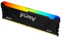 KINGSTON FURY Beast RGB Black XMP DIMM DDR4 32GB (2x16GB kit) 3200MT/s, KF432C16BB12AK2/32