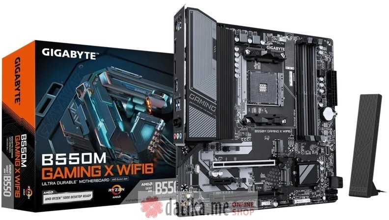 GIGABYTE B550M GAMING X WIFI 6 1.0 