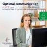TRUST Ayda Lightweight on-ear USB-ENC PC headset with noise-cancelling microphone