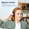 TRUST Ayda Lightweight on-ear USB-ENC PC headset with noise-cancelling microphone