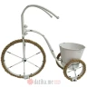INART POSTOLJE ZA CVIJECE METAL FLOWER STAND BIKE ANTIQUE WHITE 51Χ16Χ45cm в Черногории