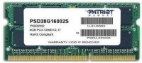 Patriot Signature Line DDR3 SODIMM 8GB 1600Mhz, PSD38G16002S