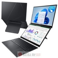 Asus Zenbook Duo Intel Core Ultra 7 155H/32GB/1TB SSD/Intel ARC/14" 3K(2880x1800) OLED Touch/Win 11 Home, UX8406MA-PZ050W  