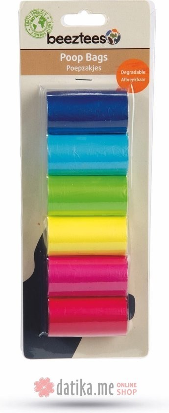 Beeztees KESE ZA IZMET RAINBOW 6X20