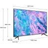 TV Samsung CU7100 LED 75" 4K Ultra HD Smart