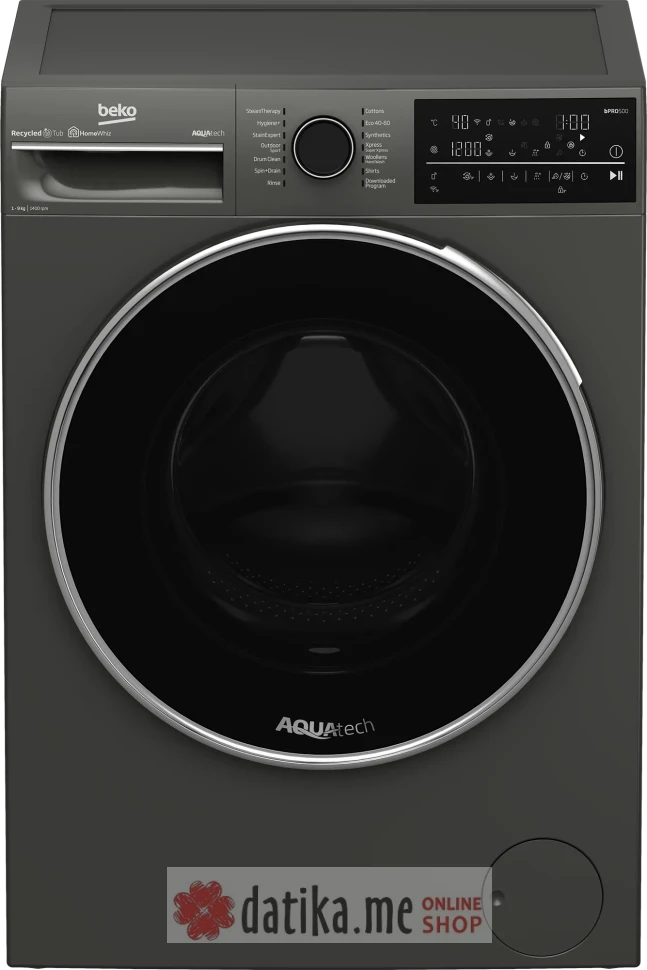 Beko B5WFT89418MW Samostojeća veš mašina 9kg/1400rpm (Inverter motor) в Черногории