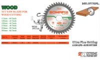 Somafix SFX6243 List kružne testere za drvo 185x30/25.4/16x2.2mm 24Z 