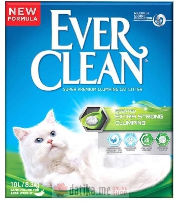 Ever Clean Extra Strong Posip Za Mačke 10L в Черногории