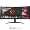 LG UltraWide 34WR50QK-B 34” 3440x1440 100Hz zakrivljeni Monitor 